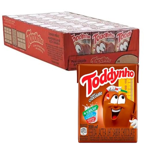 Bebida Láctea Chocolate Toddynho 200ml - Pack com 27