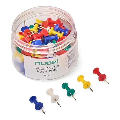 Punaises multicolores antirouille en acier inoxydable pour tableau en liège résistant