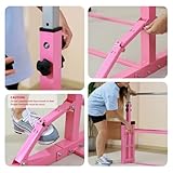 RokePro Gymnastics Bar, Foldable Gymnastics Bar for Kids, Home Gymnastics Training Bars, Height Adjustable,Steady Steel Construction, Anti-Slip, Easy to Assemble - Image 6