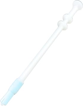 Pill Shooter for Cats and Dogs Soft Tip Pet Piller for Easy Medication Delivery | Pill Gun Dispenser Tool for Small or Large Pets | Upgraded H- Bar Design Reusable Syringe Device Lt Blue, 1-Pack