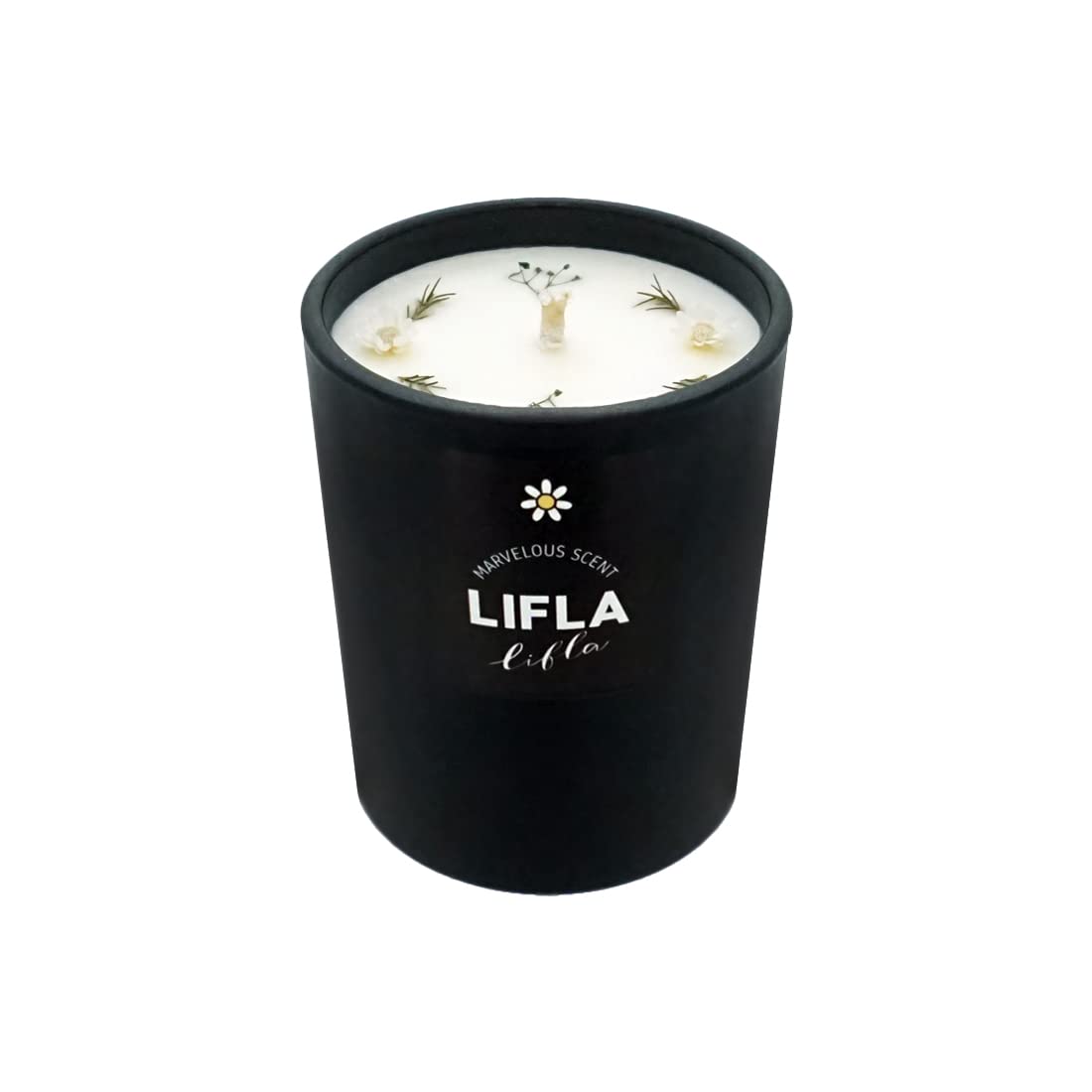 Amazon.co.jp: LIFLA ソイキャンドル 5oz / 大豆ワックス / 25-30時間