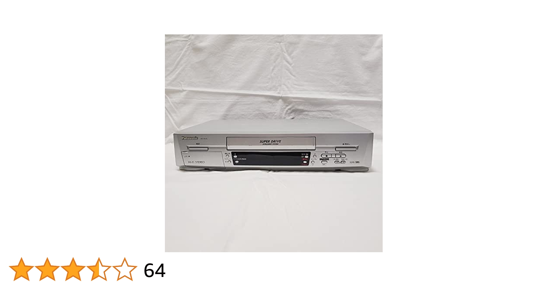 Panasonic パナソニック DVDプレーヤー ビデオデッキ VHS Amazon