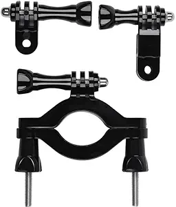 Quikprof Plastic Bike Motorcycle Handlebar Seatpost Pole Mount for Action Camera.