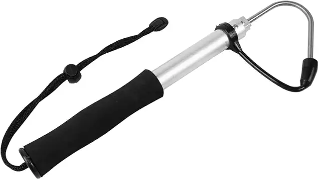 Ieron Retractable Stainless Steel Gaff Hook - Saltwater Fishing Tackle