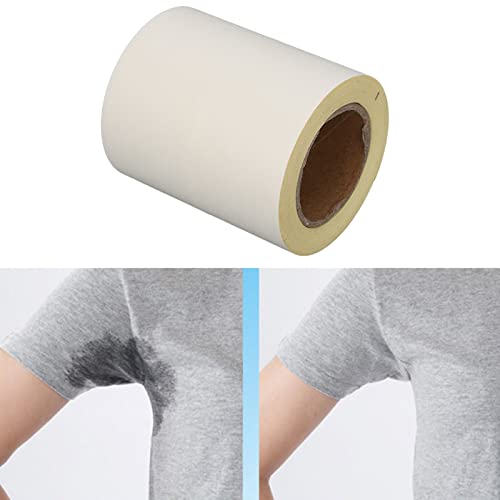 SHYEKYO Folha de suor de axila, lençol transparente para as axilas, adequado para a pele, seguro par