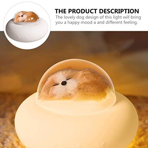 Mobestech Lâmpada de Carregamento Usb Luz de Forma de Dirigível Com Gatinho de Gato Delicado Luz Not