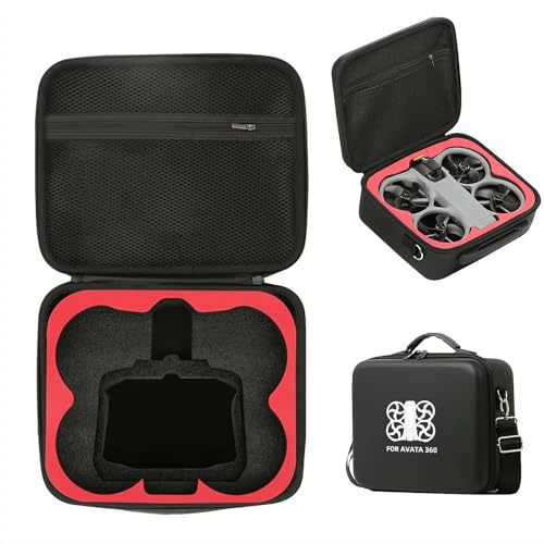 for DJI Avata 360�p ���[�P�[�X �ی�o�b�O �L�������O�P�[�X for DJI Avata360�ɑΉ� �V�����_�[�o�b�O �n�[�h�V�F�� �h�J ���[�{�b�N�X �ϏՌ� �����^�тɕ֗�