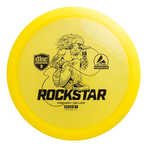 Discmania Active Premium Rockstar Disc Golf Fairway Driver | Understable Disc...