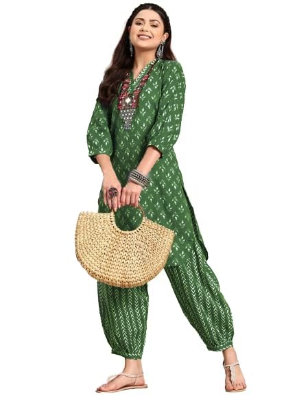 LookMark Women's Cotton Blend Printed Kurta Set - Review, Price and Buying Guide