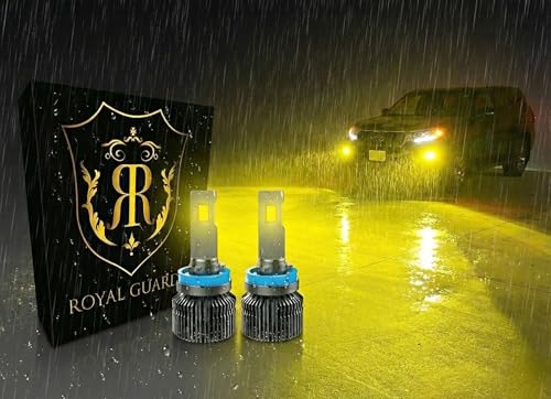 Amazon | ロイヤルガードオメガ LED フォグランプ イエロー H8 H11 H16