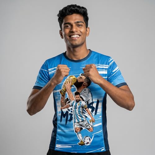 Image of YOURJERSEY Football World Cup 2026 Football Jersey All Team Jersey Custom Name & Number Print | Fan Personalised T-Shirt Sizes for Kids 2Y to Adults 4XL