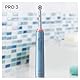 Oral-B PRO 3 3000 Sensitive Clean Elektrische Zahnbürste/Electric Toothbrush, mit 3 Putzmodi inkl. Sensitiv und visueller 360° Andruckkontrolle für Zahnpflege, Designed by Braun, blau