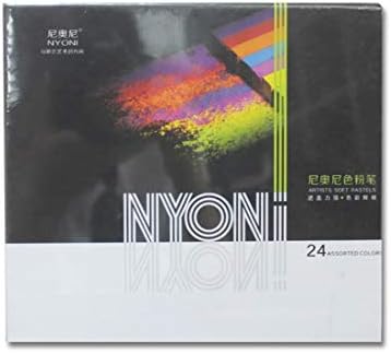 Ondesk Artics Artists' Fine Art Soft Pastel Set of 24, Multicolor, OAN282924