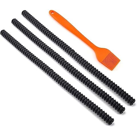 Numola Oven Rack Shields, Silicone Oven Rack Cover, Heat Resistant Prevent Hand & Arm against Burns, Scars & Injuries, 14 Inches Long(3 Pack) Cover