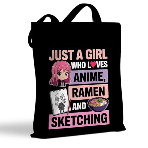 Hanamiya Na Funny Anime Tote Bag, Anime Gifts Anime Merch Handbags Reusable Shopping Storage Shoulder Bags for Outdoor Travel Work, Anime Lover Gifts for Man Women Mom Friend, Christmas Birthday Gift
