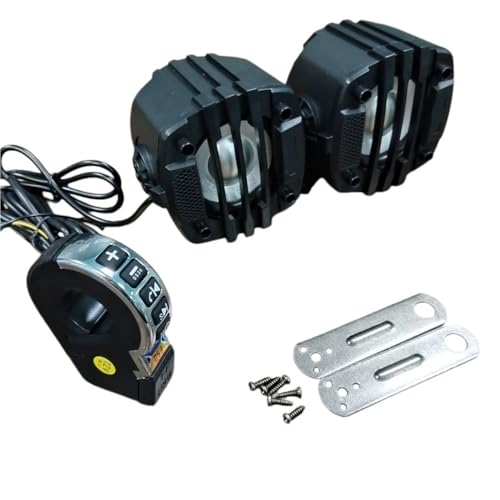 Parlante para manillar de moto con carga y switch miniatura 2