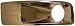 Depo 331-2506R-UD1 Ford Fusion Passenger Side Replacement Fog Light Cover