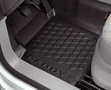 vw caddy kastenwagen zubehör Lieferumfang: 1 Gummi Fußmatten vorn Fahrerseite