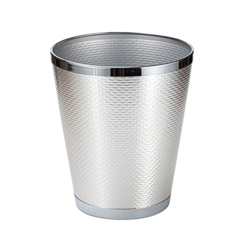 KASFDBMO Receptáculo Basura Y Contenedor Plantas Metal Funcional Aspecto Moderno Para Cualquier Entorno Grandes Volúmenes Para Basura O Plantas