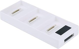 Hub de carregamento múltiplo, placa de carregador de bateria inteligente com plugue banhado a ouro sem danos com indicador LED para drone DJI Phantom 4