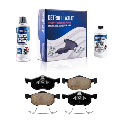 Image of Detroit Axle - Front Brake Pads for 2001-2007 Ford Escape 2001-2006