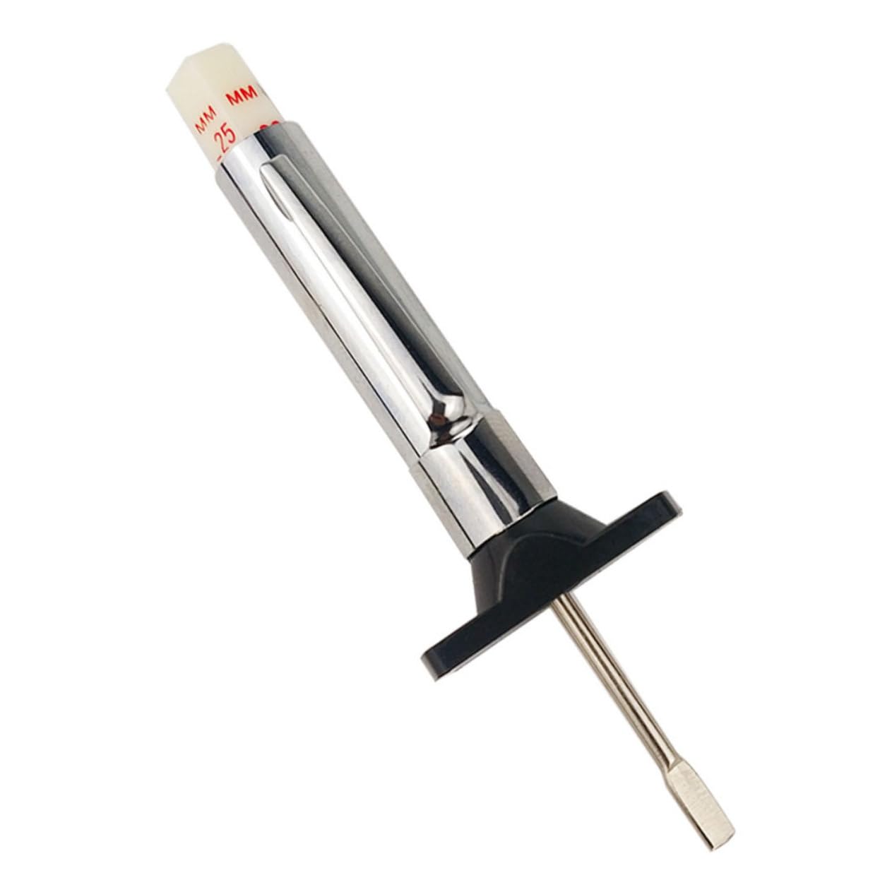 ULTECHNOVO Tire Patter Depth Gauge 0-25mm Range Easy to Carry Comfortable Grip Calibration Included