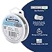 Beadalon 49 Strand Stainless Steel Bead Stringing Wire, .018 in / 0.46 mm, Bright, 100 ft / 31 m