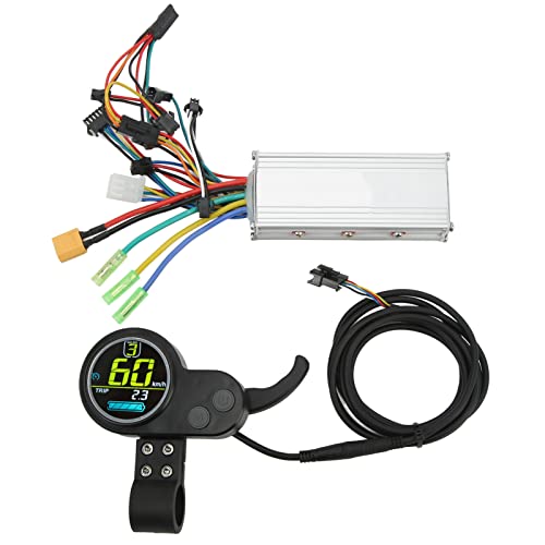 Display Content: The meter displays single run mileage, real time speed, battery power and voltage, gear indication, total mileage, cruising indication fault code, headlight icon, etc.