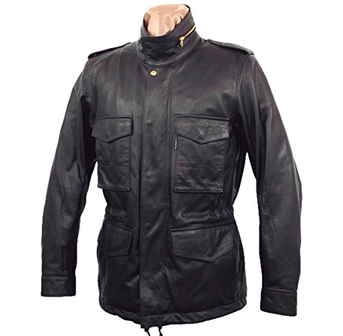 Amazon | カドヤ(KADOYA) ジャケット M65 LEATHER ブラック L No.1136 