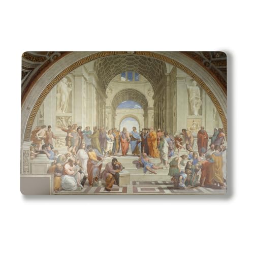 Laptop Skin Compatible with Surface Laptop 7 15" (2024) - School of Athens - Premium 3M Vinyl Protective Wrap Decal Cover - Easy to Apply | Crafted in The USA by MightySkins