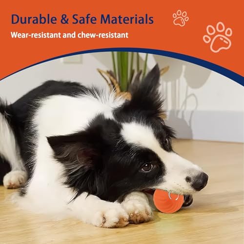 Image of Chewie Viral Rolling Ball,Interactive Rolling Dog Ball Toy,Interactive Cat Ball Toy,360 Smart Automatic Rolling Pet Ball,Dancing Ball for Dogs,Shaky Ball for Dogs and Cats Breed