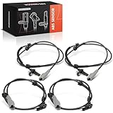 Frankberg 4x Capteur ABS 2-Pôles+2-Pôles Compatible avec Berlingo monospace B9 C4 Grand Picasso I UA Partner...