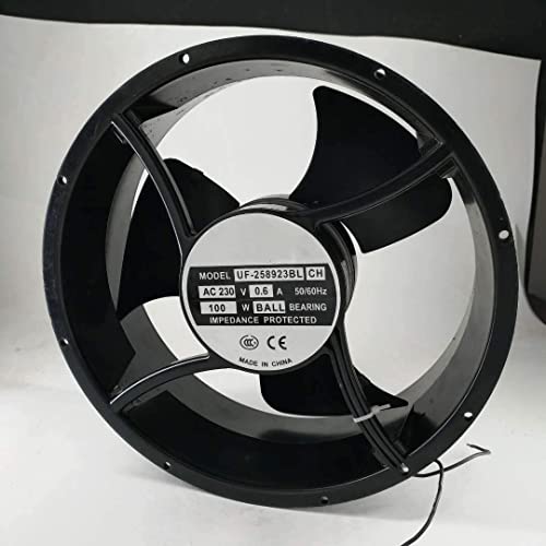 Ventilateur de refroidissement 230V élimine la chaleur des serveurs informatiques 100W