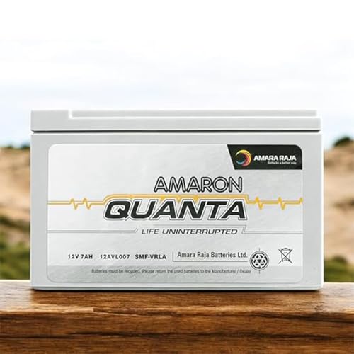 Image of Amaron Quanta 12AH and 12V SMF Battery