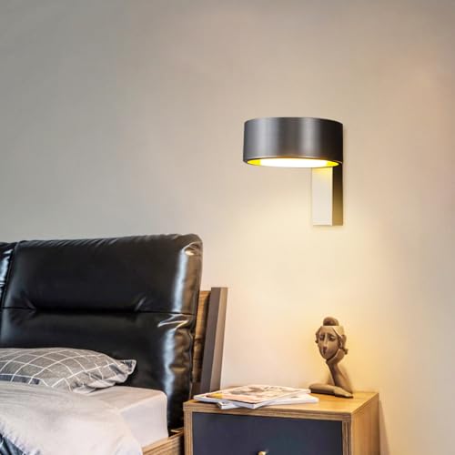 Apliques de pared minimalistas nórdicos LED 7W de latón y cobre para salón modernos 7