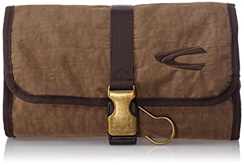 camel active Journey Herren Kulturtasche Kulturbeutel zum Aufhängen Klein Beige