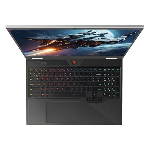 Image of 24 Cores 14th Gen Intel Core i9-14900HX Gaming Laptop, 16GB DDR5 RAM, 2TB PCIe4 NVMe SSD, GeForce RTX 5060 8GB GDDR7 GPU, 16 inch Ultra HD Display 16:10 2.5K 180Hz, Wi-Fi 6, RGB Backlit, Win11 Pro