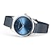 Imagen de BERING 17031-307 Reloj de cuarzo unisex con caja de acero inoxidable plateado de 31 mm y esfera azul