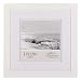 Snap 12x12 Flat Double Mat for 8x8 Photo, Wall Mount Picture Frame, 8" x 8", White