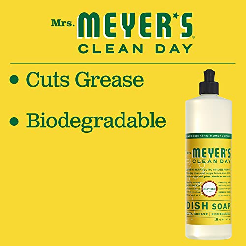 Image of Mrs. Meyer's Clean Day Liquid Dish Soap Honeysuckle, 16 FL OZ (Pack of 1)