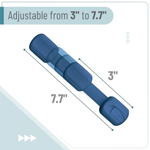 Image of Bate- Child Safety Strap Locks, 6 Pack, Dark Blue, Baby Locks for Cabinets, Drawers, Kitchen, Toilet, Furniture, Fridge, Multi-Purpose, Easy Install with Quick 3M Adhesive for Childproofing