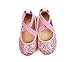 Imagen de TRIWORIAE-Zapatos de Princesa para Niñas con Lentejuelas Purpurinas para Disfraz