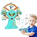 Aliex Shooting Games Toys for Toddlers, Ferris Wheel Rotating Shooting Duck Targets Toys with Electronic Scoring & Toy Gun, Boys Toys Birthday for Age 3+ Years Old Kids