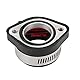Ansaugstutzen Vergaser,KIMISS Motorrad Vergaser Ansaugkrümmer Achsmanschette Gummi Adapter für Motorrad VM24 28mm InnendurchmesserDirekte Passform