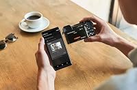 Sony Alpha 6100 | APS-C Spiegellose Kamera mit 16-50mm Power-Zoom-Objektiv | Schneller 0,02s Autofokus mit Augenerkennung für Mensch und Tier, 4K-Filmaufnahmen und neigbares Display | schwarz – Ansicht 9