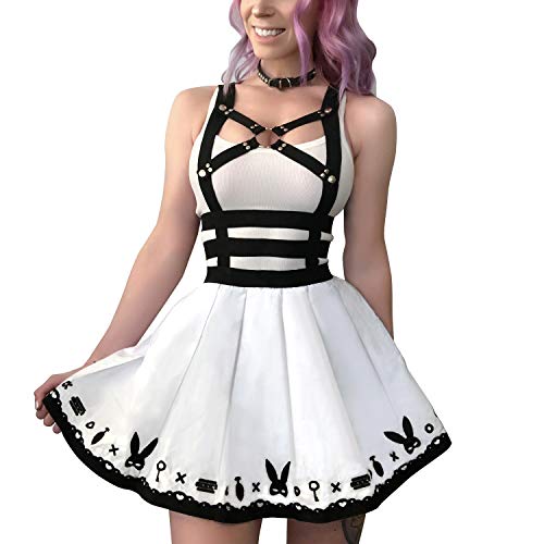 Littleforbig Overall Skirt Romper - Bunny Overall Skirt