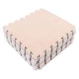 plüsch teppich reinigen WEICH UND SICHER --- Hergestellt aus Korallenvlies, das weich, sicher und angenehm unter den Füßen ist, geruchsfrei, fusselfrei, leicht zu reinigen und zu pflegen und großflächig abzudecken ist.