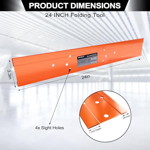 Fini les plis ratés sur vos panneaux métalliques avec cette cintreuse 61 cm - 3