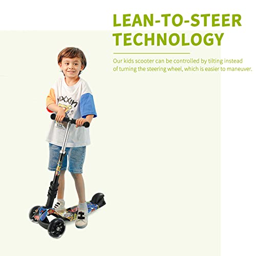 Kinderstep met zitje, voor meisjes en jongens vanaf 2 jaar, opvouwbaar, met 3 wielen, in hoogte verstelbaar - Afbeelding 6