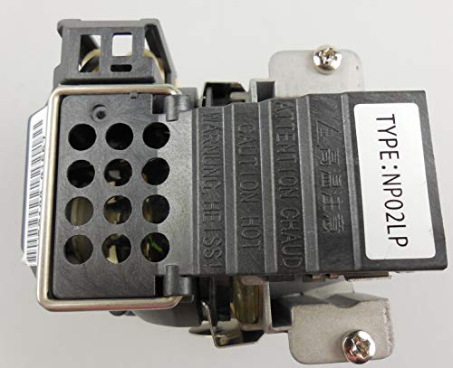 Supermait NP02LP 50031755 Replacement Projector Bulb Lamp with Housing Compatible with NEC NP40 / NP50 / NP40G / NP50G / NP40+ / NP50+ - Image 4